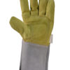 Guante Americano Descarne,  Puño Largo Refuerzo  Cadenero Grande Talle 11