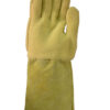Guante Sin Costura Terrycloth Aramida puño de Cuero 17 cm, Talle 10