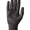 Guante Tejido, Talle 10 Sin Costura Recubierto en PU Espumado Negro