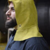 Gorro Descarne Amarillo, con  nuquera