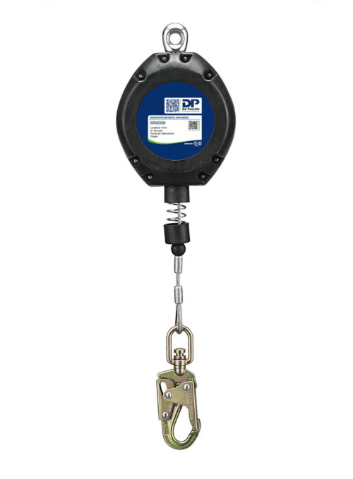 Equipo Retráctil Termoplástico con Cable de Acero Galvanizado 4.8 mm Largo 10 m Conector B Uso Vertical