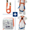KIT COMPUESTO POR ARNES DPA00001, COLA DE AMARRE DPA001100 Y BOLSO PARA TRANSPORTE