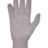 Guante Sin Costura Algodón G7 Gris Talle 10  Economico Liso