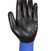 Guante sin costura Azul Talle 10  Recubierto en nitrilo espumado
