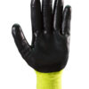 Guante Sin Costura Verde Fluo Talle 10 Recubierto en Nitrilo Espumado