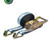 EQUIPO CRIQUET TENSOR 25mm DE ANCHO GANCHO J - 6m CMR 1500 Kg