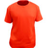 Remera Poliester Modal Naranja Fluo Premium Talle 3XL Proteccion Ultra Violeta UPF50+ "EN13758-1"