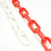 Cadena de PE 8 mm Roja y Blanca