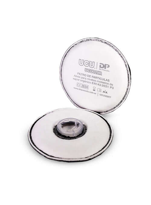 Filtro Para Particulas P3 Ozono y Vapores Organicos (Kit por dos unidades)