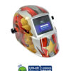Máscara Para Soldar Fotosensible Premium "ROBOT", Grado de Protección DIN 9-13 (Regulador Externo)