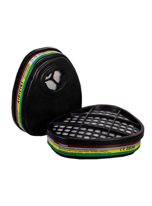 Cartucho Filtro Vapor de Mercurio, Vapor Organico y Gas Acido (Kit por dos unidades)