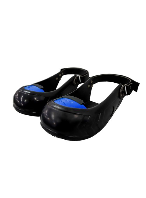 Cubre calzado de seguridad para visita, talle S (34-38), con puntera de aluminio y suela de caucho antideslizante