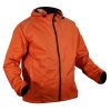 Campera Rompeviento impermeable bolso con aplicaciones reflectivas Talle 4XL
