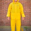 Trajes de lluvia Amarillo Talle XL (4) Premium