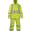 Trajes de lluvia Alta Visibilidad con aplicaciones reflectivas -Talle L (3) Premium