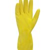 Guante Látex Para Uso Doméstico Flocado Talle S