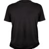 Remera Poliester Modal Negra Premium Talle XL