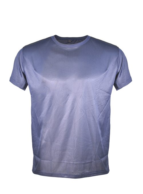 Remera Poliester Azul Economica Talle L