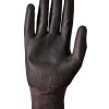 Guante Tejido, Talle 11 Sin Costura Recubierto en PU Espumado Negro