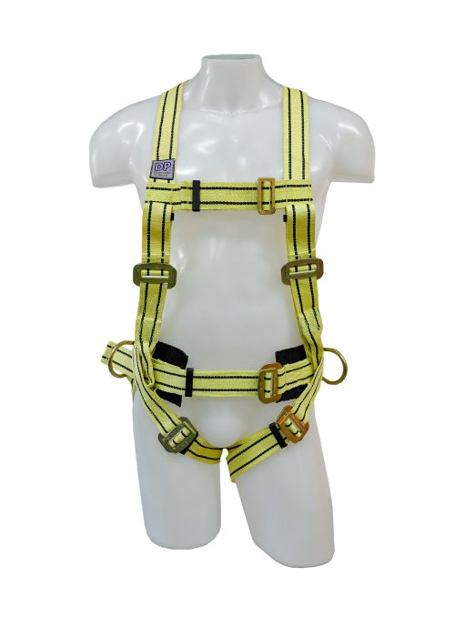 Arnes  soldador con enganche en espalda y cintura, toma frontal. Regulable. Ref. cinta lumbar