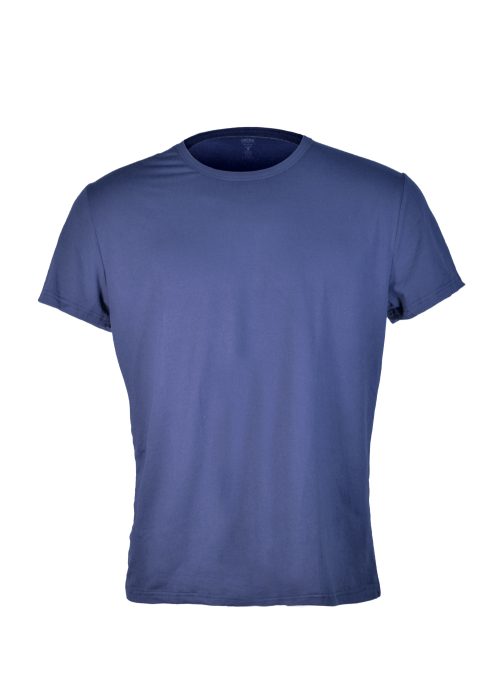 Remera Poliester Modal Azul Premium Talle XL