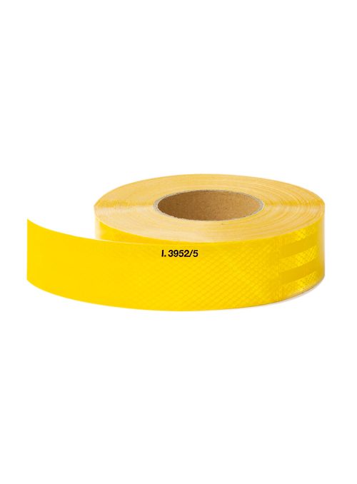 Cinta Reflectiva Vehicular Amarilla, Rollo de 5 cm x 45.7 m