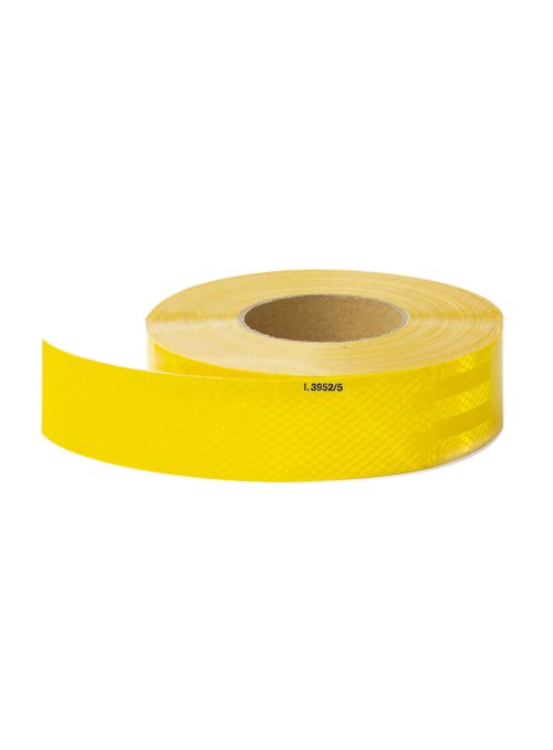 Cinta Reflectiva Vehicular Amarilla, Rollo de 7.5 cm x 45.7 m
