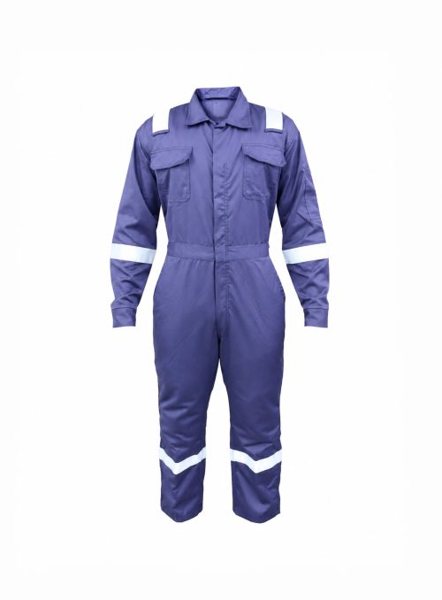 Mameluco Ingnifugo Inherente Azul Talle S 210 grs/m2, 6.5 Oz