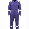 Mameluco Retardante Azul Talle S 250 grs/m2, 7.25 Oz 100% Algodon FR, NFPA 2112