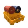 Modulo Base Administrador de Tambores (2 a 4) Contencion 380 L Carga 1000 Kg Tamaño 1.43*1.355*0.635 m