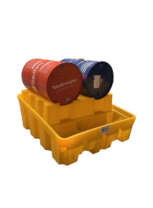 Modulo Base Administrador de Tambores (2 a 4) Contencion 380 L Carga 1000 Kg Tamaño 1.43*1.355*0.635 m