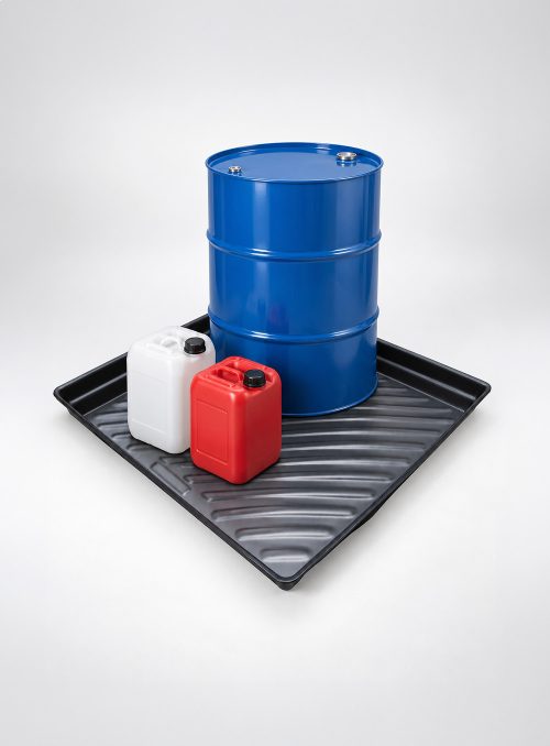Bandeja Antiderrame Contencion 110 L Carga 1500 Kg Tamaño 1.00*1.00*0.12 m