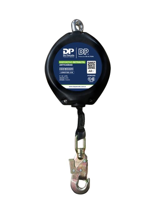 Equipo Retráctil Termoplástico con Cinta UHMWPE Ancho 25 mm Largo 9 m Conector A Uso Vertical