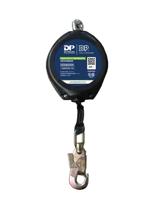 Equipo Retráctil Termoplástico con Cinta UHMWPE Ancho 25 mm Largo 9 m Conector A Uso Vertical